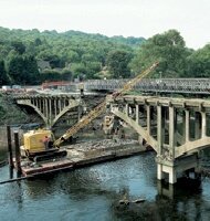 Listed Mouchel-Hennebique bridge was demolished and replaced after research showed the benefits outweighed its loss.