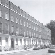 Early nineteenth-century terrace at Montagu St, Bloomsbury
