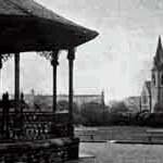 ornate Victorian bandstand that had stood in the park