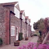 Fishermen's cottages at Cley, North Norfolk, where a housing society was set up to help local people to find homes.